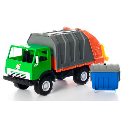 Машинка сміттєвоз Оріон Х2 пластикова 273_Green-Gray