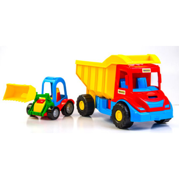 Вантажівка з трактором "Multi truck" 39219