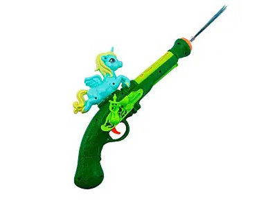 Дитячий пістолет зелений Єдиноріг K843 Green