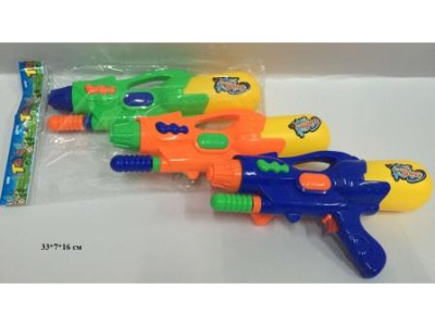 Водяна зброя з накачуванням 33см (3 кольори) 1305 Водяна зброя з накачуванням 33см (3 кольори) 1305