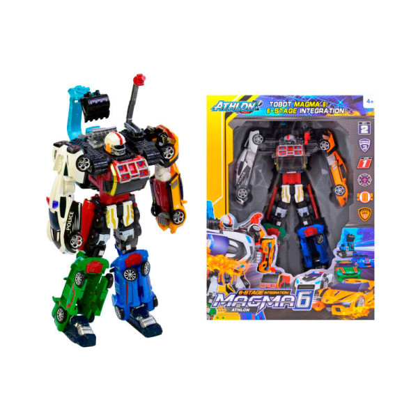 Робот TOBOT "MAGMA" 6 в 1 у коробці 523 Робот TOBOT "MAGMA" 6 в 1 у коробці 523