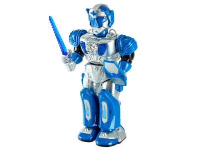 Робот на батарейках зі світлом і звуком з аксесуарами 27160_Blue Робот на батарейках зі світлом і звуком з аксесуарами 27160_Blue