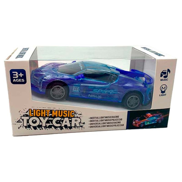 Машинка Легкова інерційна зі світлом 866-13/866-12_Blue