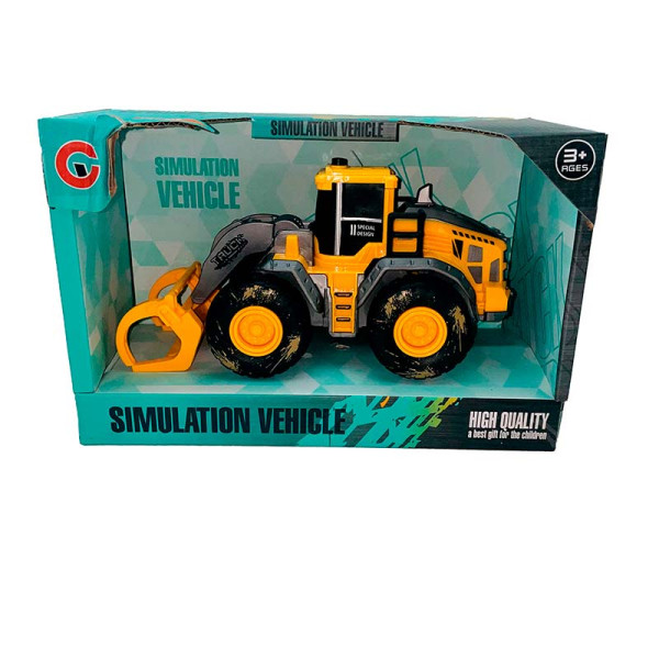 Будтехніка на великих колесах інерційна з музикою і світлом 99850C_Grapple