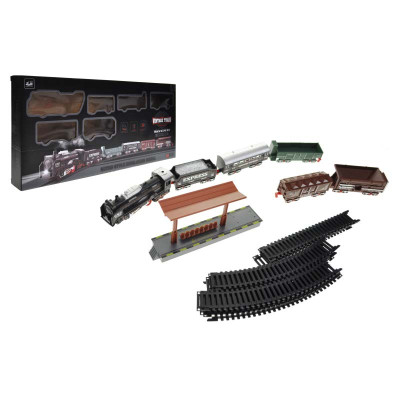 Залізна дорога на батарейках зі світлом 4299-88 Залізна дорога на батарейках зі світлом 4299-88