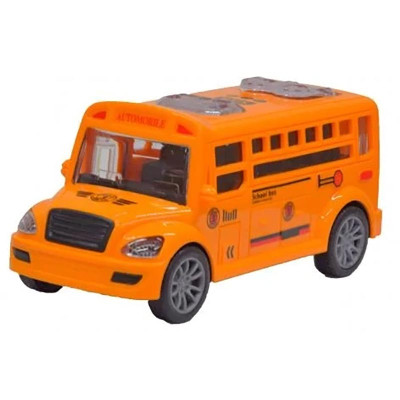 Автобус шкільний відчиняються двері 13 см JW567-066_Orange