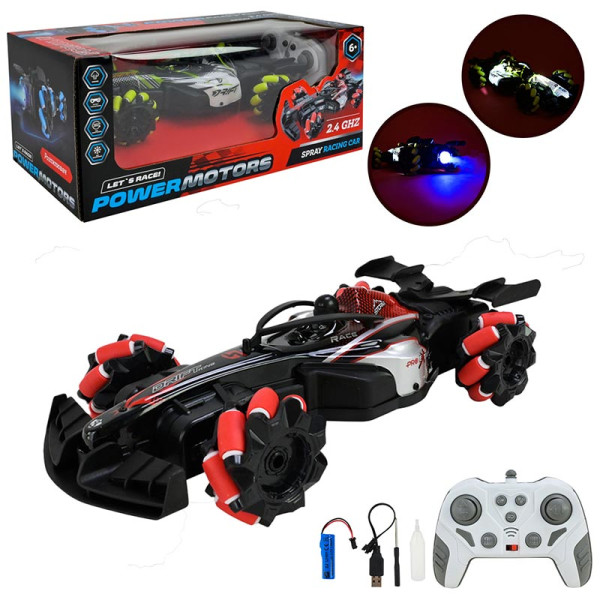 Машинка на радіокеруванні Powermotors зі звуком і світлом PM3422_Red Машинка на радіокеруванні Powermotors зі звуком і світлом PM3422_Red