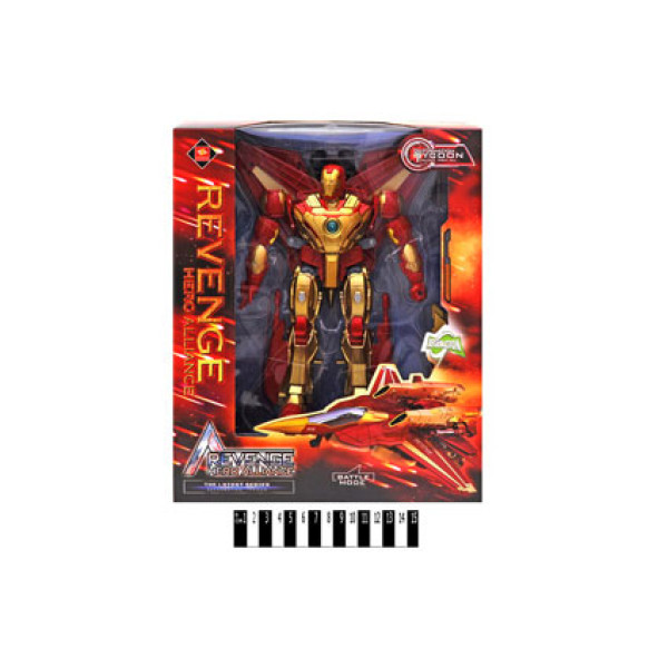 Трансформер "Iron Man" у коробці JJ609