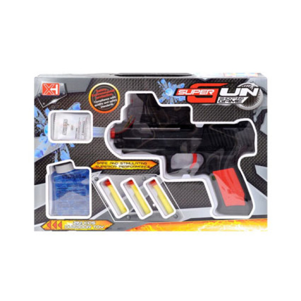 Пістолет з гелевими і поролоновими кулями в коробці XH332-1