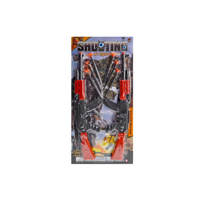 Набір зброї на присосках на блістері 168-5