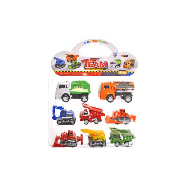 Набір машин інерційних на блістері 9188B р.32*26*5см 9188B Набір машин інерційних на блістері 9188B р.32*26*5см 9188B