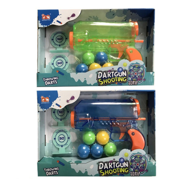 Пістолет із кульками 2 кольори в коробці 229B