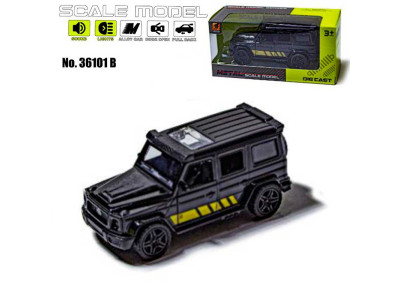 Машинка Scale model 36101B black світло звук 36101B black Машинка Scale model 36101B black світло звук 36101B black