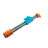 Водяний пістолет помповий M207XY_Orange-Blue-Gray-Orange
