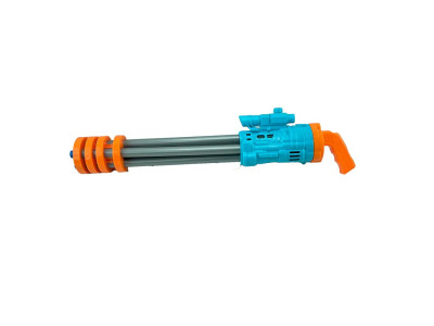Водяний пістолет помповий M207XY_Orange-Blue-Gray-Orange