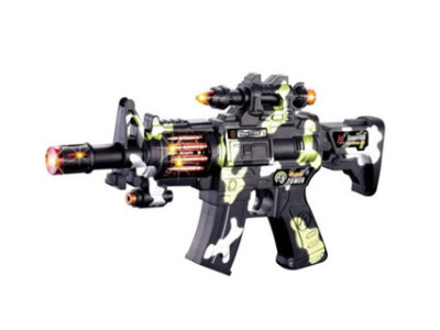 Автомат на батарейках зі світловим ефектом 8685 Автомат на батарейках зі світловим ефектом 8685