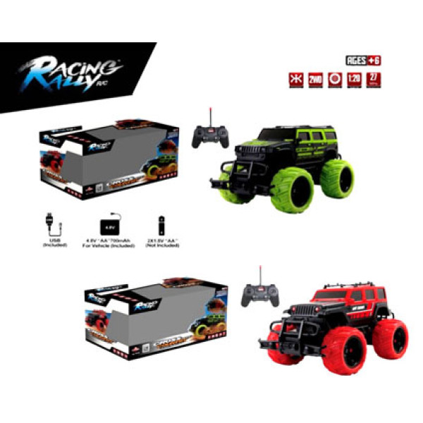 Джип на радіокеруванні (акумулятор USB) 2 види HB-YY2003-4 Джип на радіокеруванні (акумулятор USB) 2 види HB-YY2003-4