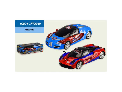 Машина батареї. 2 види світло звук YQ009-2/YQ009