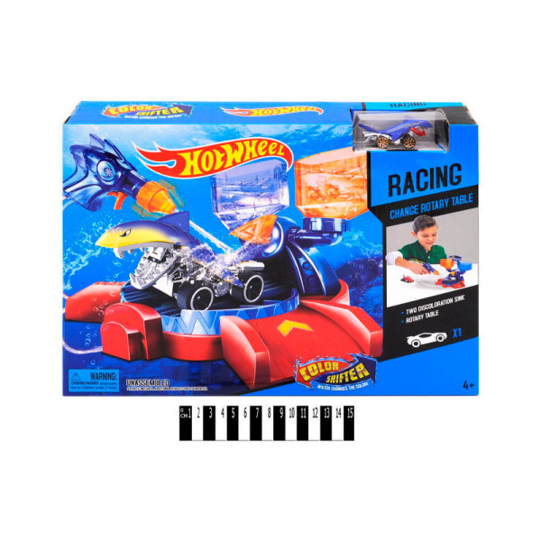 Автомийка "Hot Wheel" машинка змінює колір 2706 Автомийка "Hot Wheel" машинка змінює колір 2706