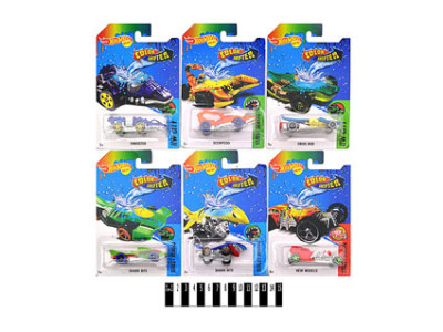 Машинка "HOT WHEEL" змінюють колір при температурі різні кольори GBS-1-6 Машинка "HOT WHEEL" змінюють колір при температурі різні кольори GBS-1-6