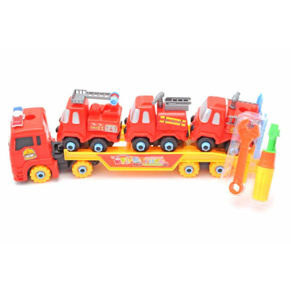 Вантажівка + 3 машинки 8637