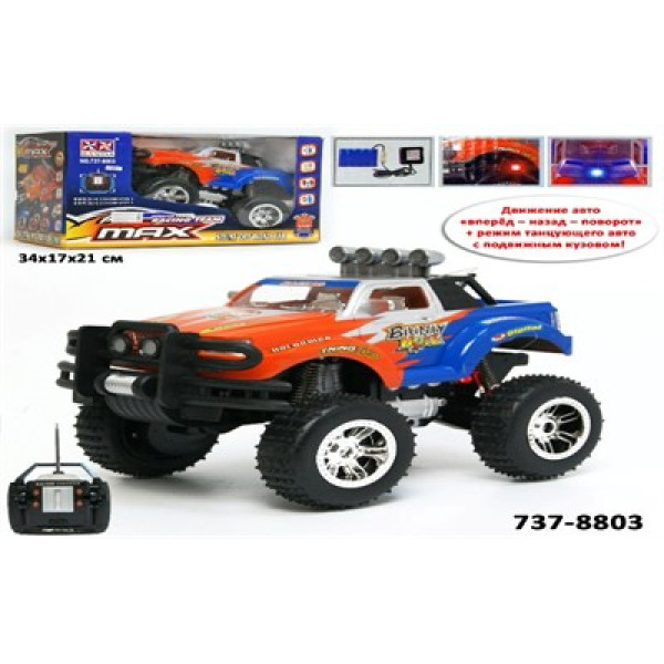Машина-джип р/у з музично-світловим ефектом 737-8803