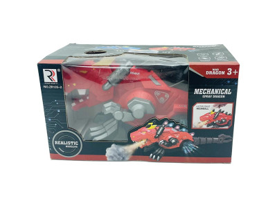 Фігрка динозавр зі звуком і світлом ZR135-2_Red