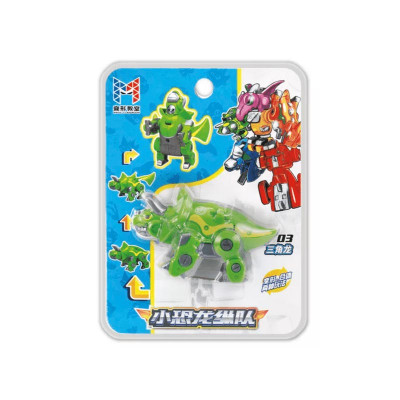 Конструктор Динозавр трансформер 6в1 частина робота 2110B_series3