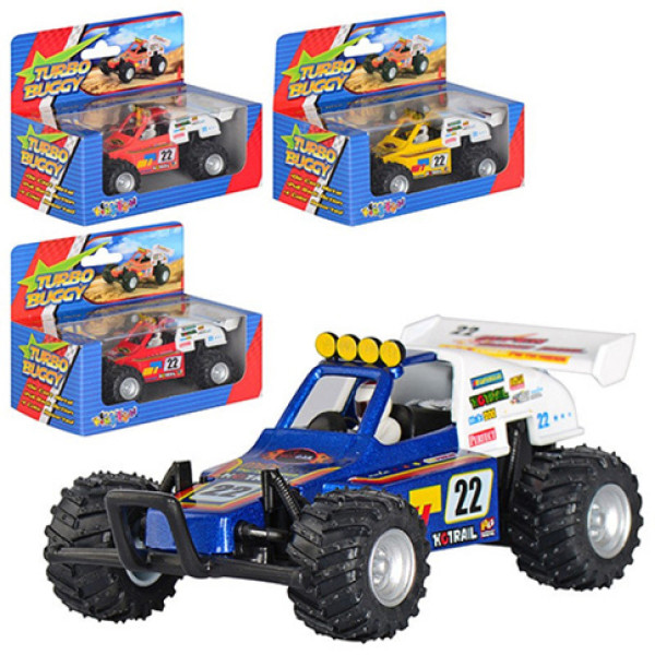 Модель легкова "TURBO BUGGY" метал KS5106W Модель легкова "TURBO BUGGY" метал KS5106W