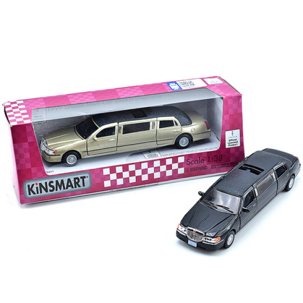 Модель лімузин "LINCOLN" метал KT7001W Модель лімузин "LINCOLN" метал KT7001W