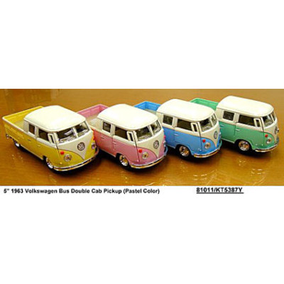 Автобус "1963 Volkswagen Bus Double-Cab Pickup" інерційний KT5387WY