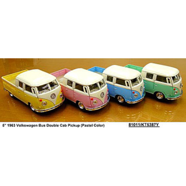 Автобус "1963 Volkswagen Bus Double-Cab Pickup" інерційний KT5387WY