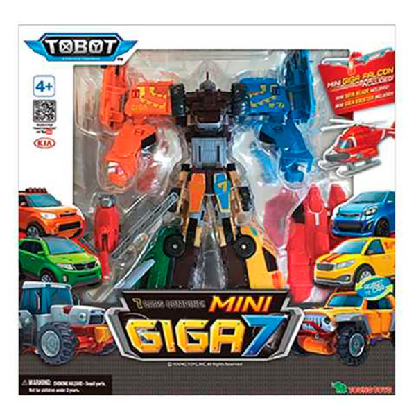 Іграшка-трансформер S4 міні ТОБОТ GIGA 7 301078 Іграшка-трансформер S4 міні ТОБОТ GIGA 7 301078