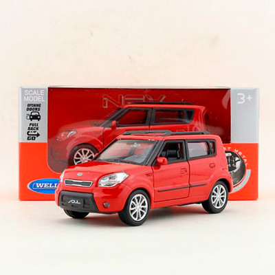 Welly.Машинка метал 1:43 KIA SOUL 44031CW