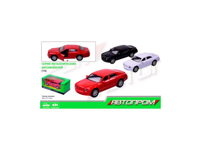 Іграшка машина метал "АВТОПРОМ"відкр.двері в кор.16*7*7см 7707 Іграшка машина метал "АВТОПРОМ"відкр.двері в кор.16*7*7см 7707