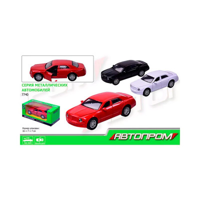 Іграшка машина метал "АВТОПРОМ"відкр.двері в кор.16*7*7см 7707