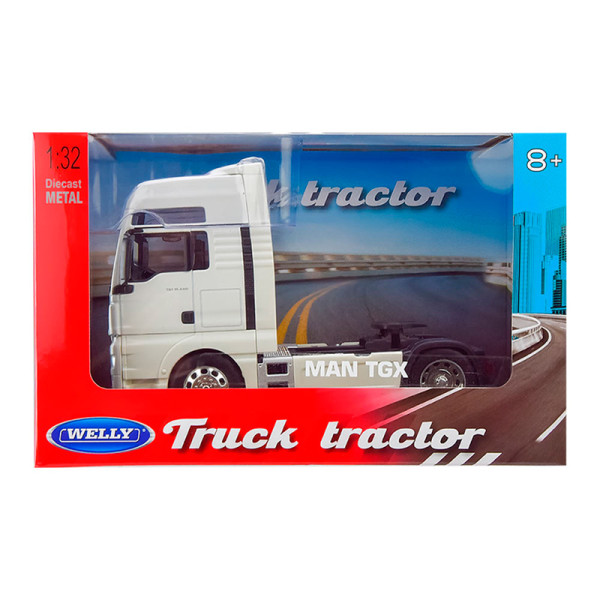 Іграшка машина метал арт. 32650S-W MAN TGX 1:32 2 кольор. у кор.15*145*1 32650S-W Іграшка машина метал арт. 32650S-W MAN TGX 1:32 2 кольор. у кор.15*145*1 32650S-W