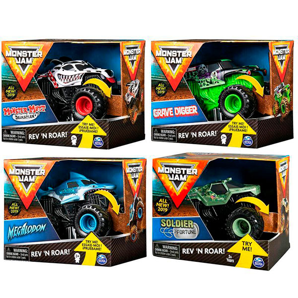 Іграшка машинка Monster Jam 1:43 арт. 6044990 4 в асор. у коробці 125*15 6044990