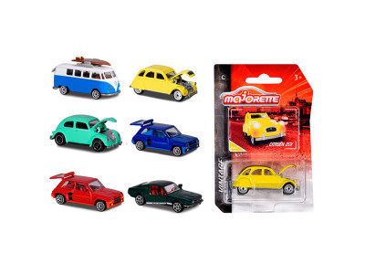 Машинка металева Majorette "Вінтаж" з карткою 75 см 6 видів 3+ 212052010