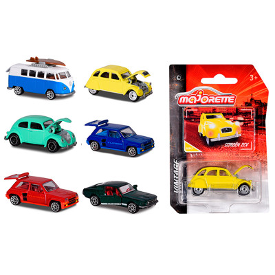 Машинка металева Majorette "Вінтаж" з карткою 75 см 6 видів 3+ 212052010 Машинка металева Majorette "Вінтаж" з карткою 75 см 6 видів 3+ 212052010