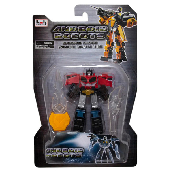 Робот-андроїд блістер 21х33см 4 асорт. 10801 10801