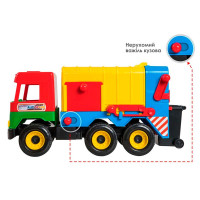Сміттєвоз "Middle truck" 39224_Red-Yellow-Blue