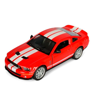 Модель легкова SHELBY GT500 5'' інерційна металева KT5310W_Red