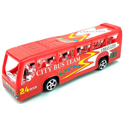Автобус 15 см 777_Red