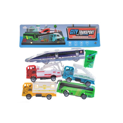 Набір транспорту інерційний 6 елементів YM-C27