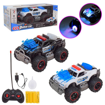 Машинка джип на радіокеруванні зі світлом звуком і димом на акумуляторі ZR2103-1A