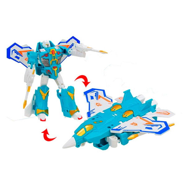 Робот трансформер пластиковий 168-66_Ocean Робот трансформер пластиковий 168-66_Ocean