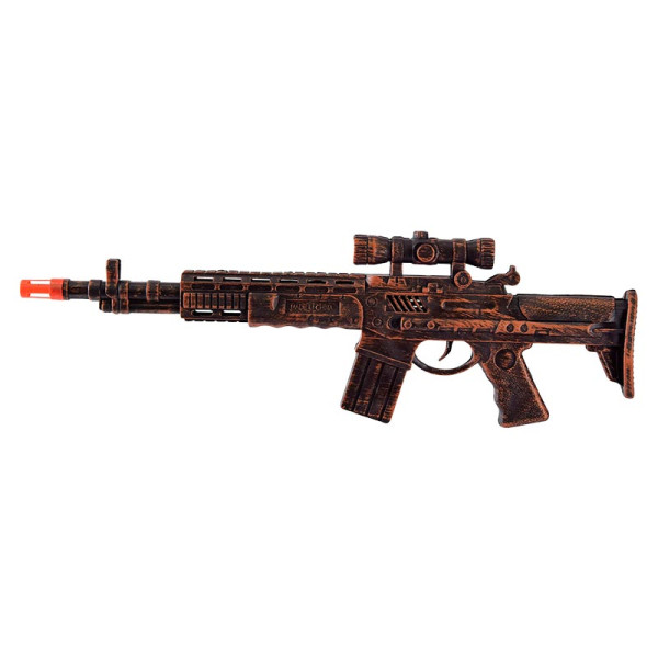 Автомат-трещітка 44 см 822-30_Gold
