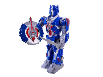 Робот зі свiтлом і звуком 30 см EJ684_Blue Робот зі свiтлом і звуком 30 см EJ684_Blue