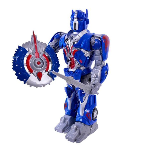 Робот зі свiтлом і звуком 30 см EJ684_Blue